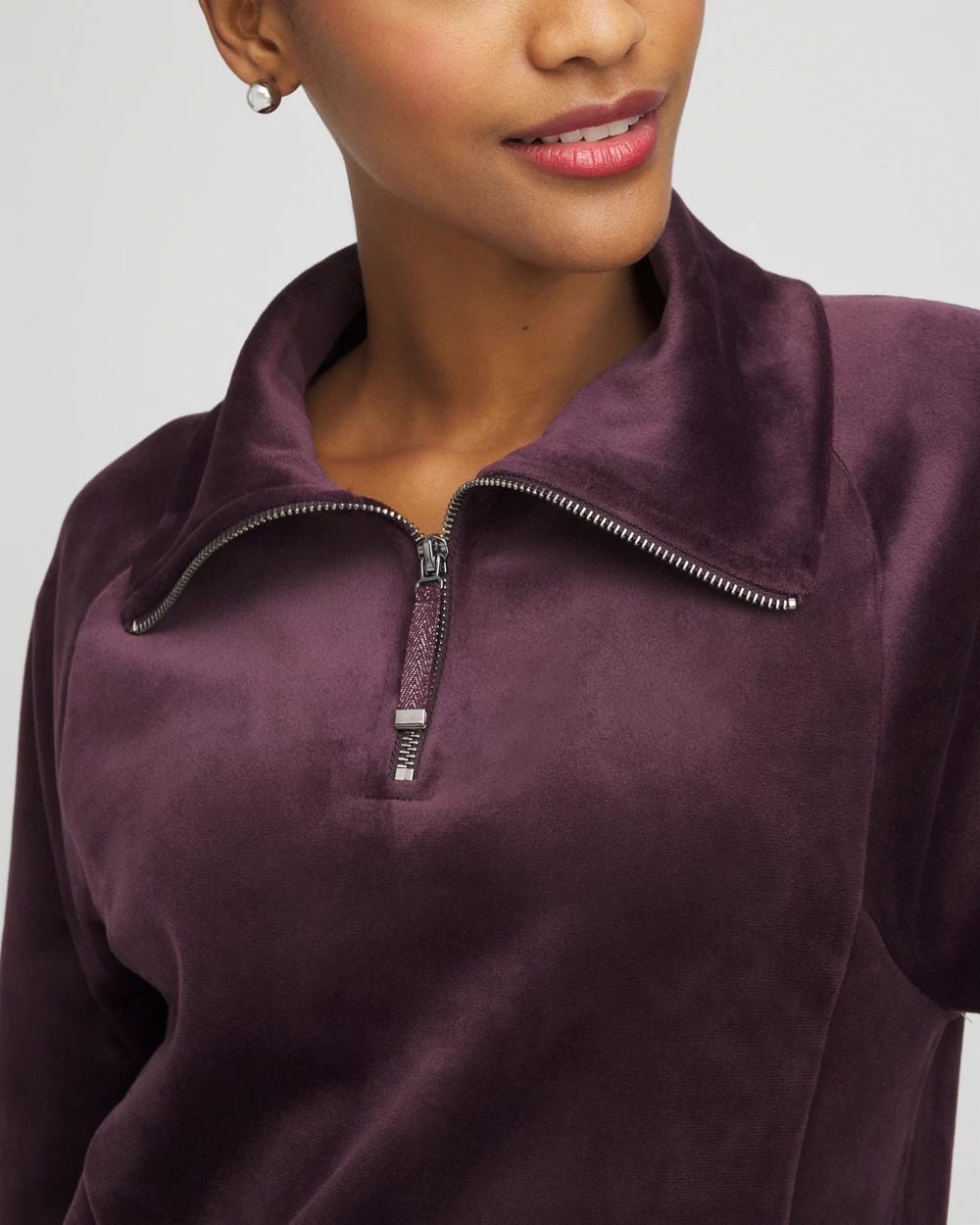 Zenergy® Scuba Velour Pullover