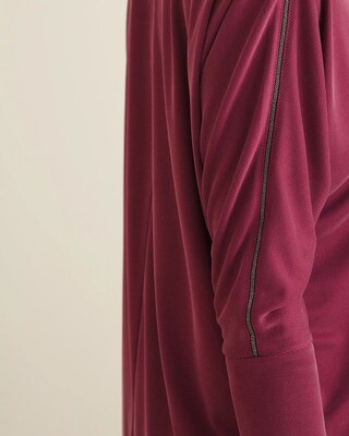 Soft Chic Sandwashed Beaded Tunic