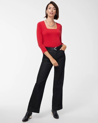 Touch of Cool Square Neck Tee