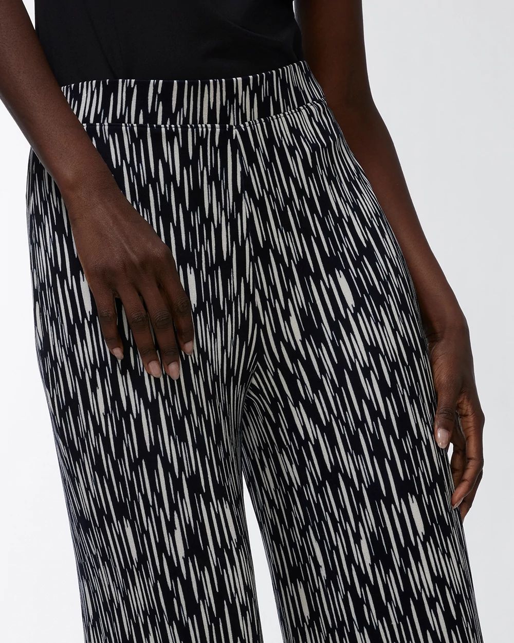 Travelers Animal Print Crops
