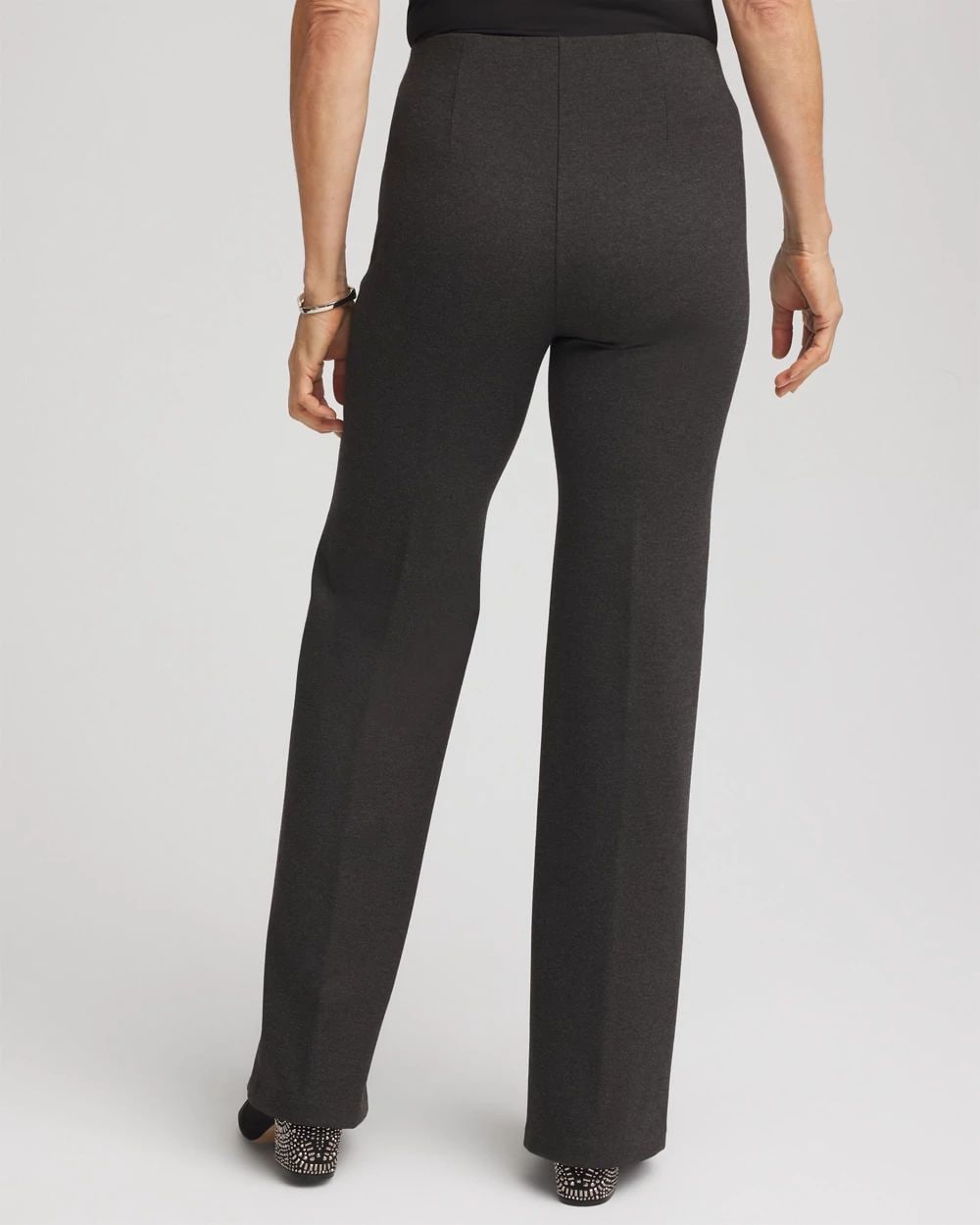 Juliet Wide Full-Length Ponte Pants