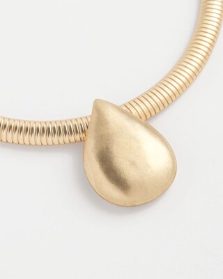 Teardrop Collar Necklace