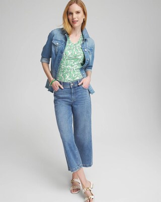 Modern Everyday V-neck Tee click to view larger image.