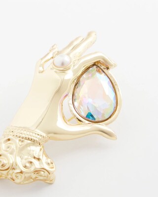 Fortune Teller Gem Brooch click to view larger image.
