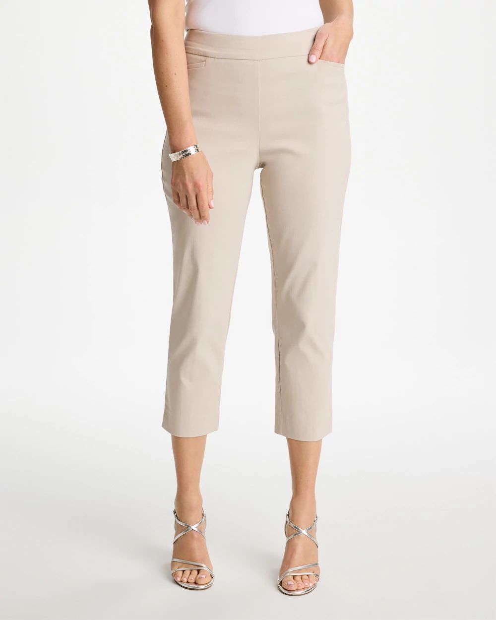 Brigitte™ Slim Pull-On Crop