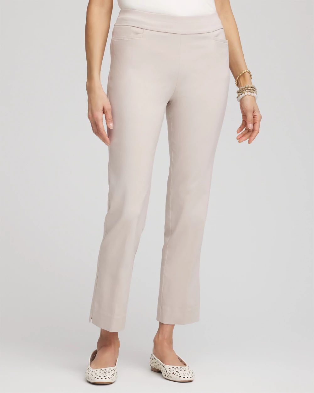 Brigitte™ Pull-On Slim Cropped Pants