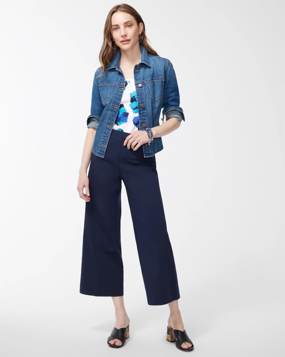 Cropped Denim Jacket
