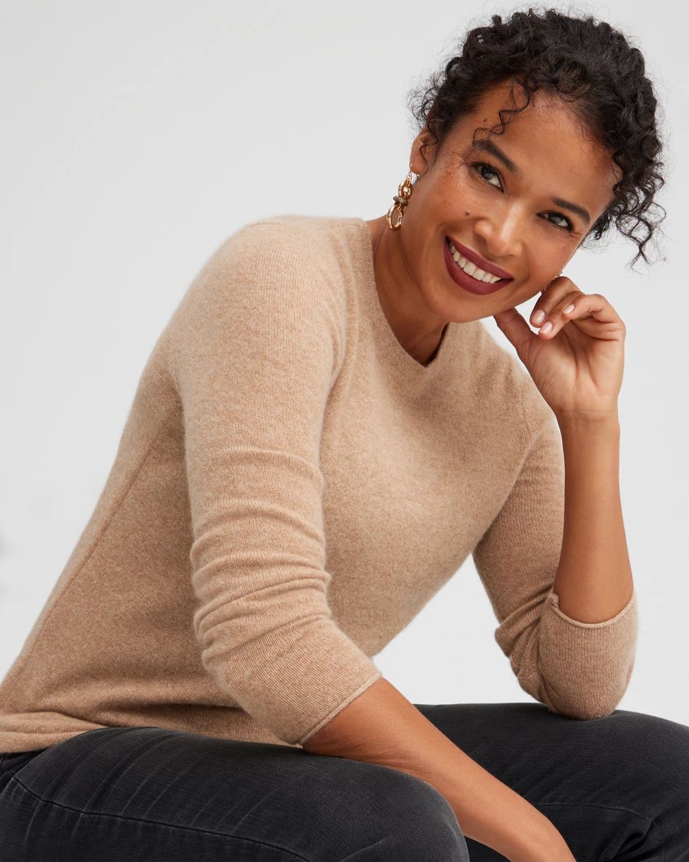 Cashmere Crew Neck Sweater