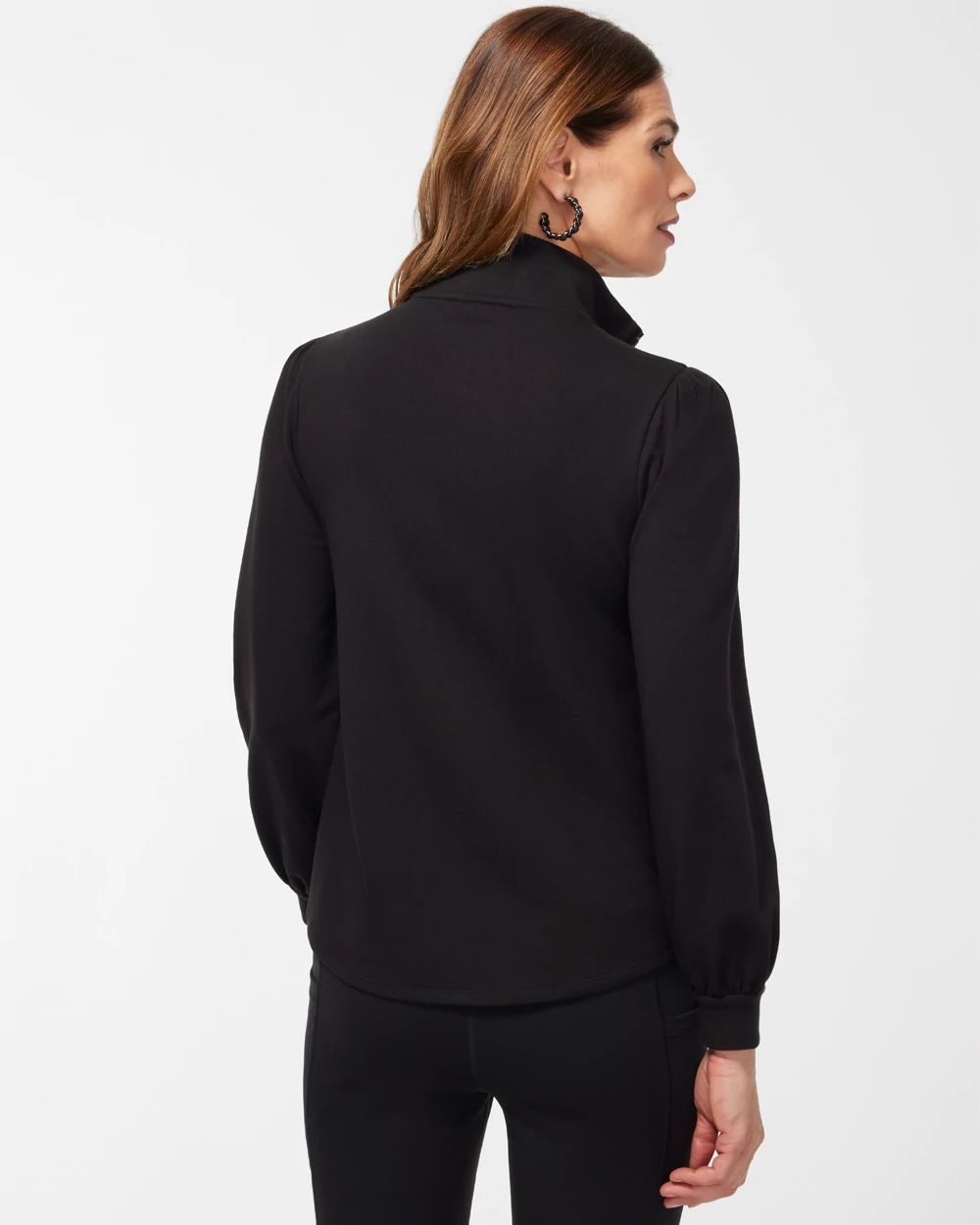 Zenergy French Terry Half Zip Pullover