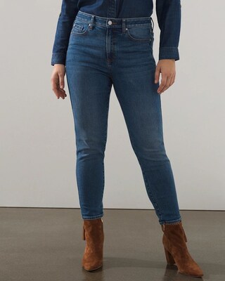 DefineMe Denim Curvy Slim Ankle Jeans