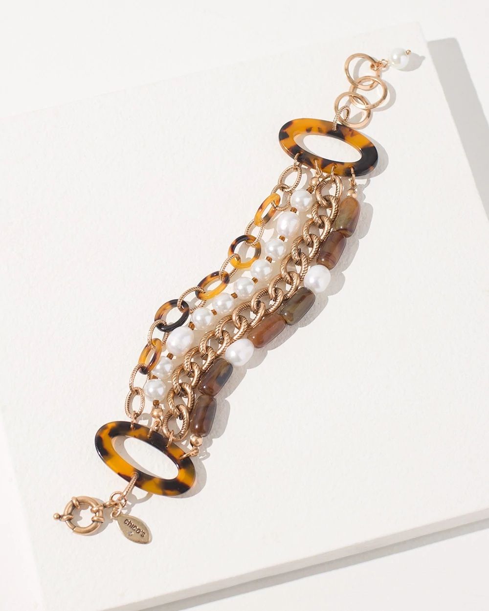 Multi Strand Clasp Bracelet