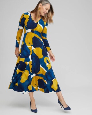 V-neck Maxi Dress
