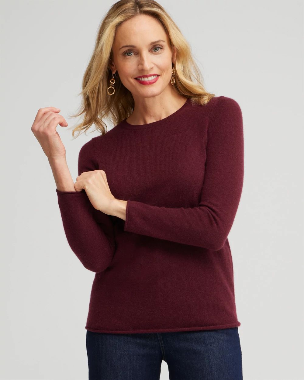 Cashmere Crew Neck Sweater