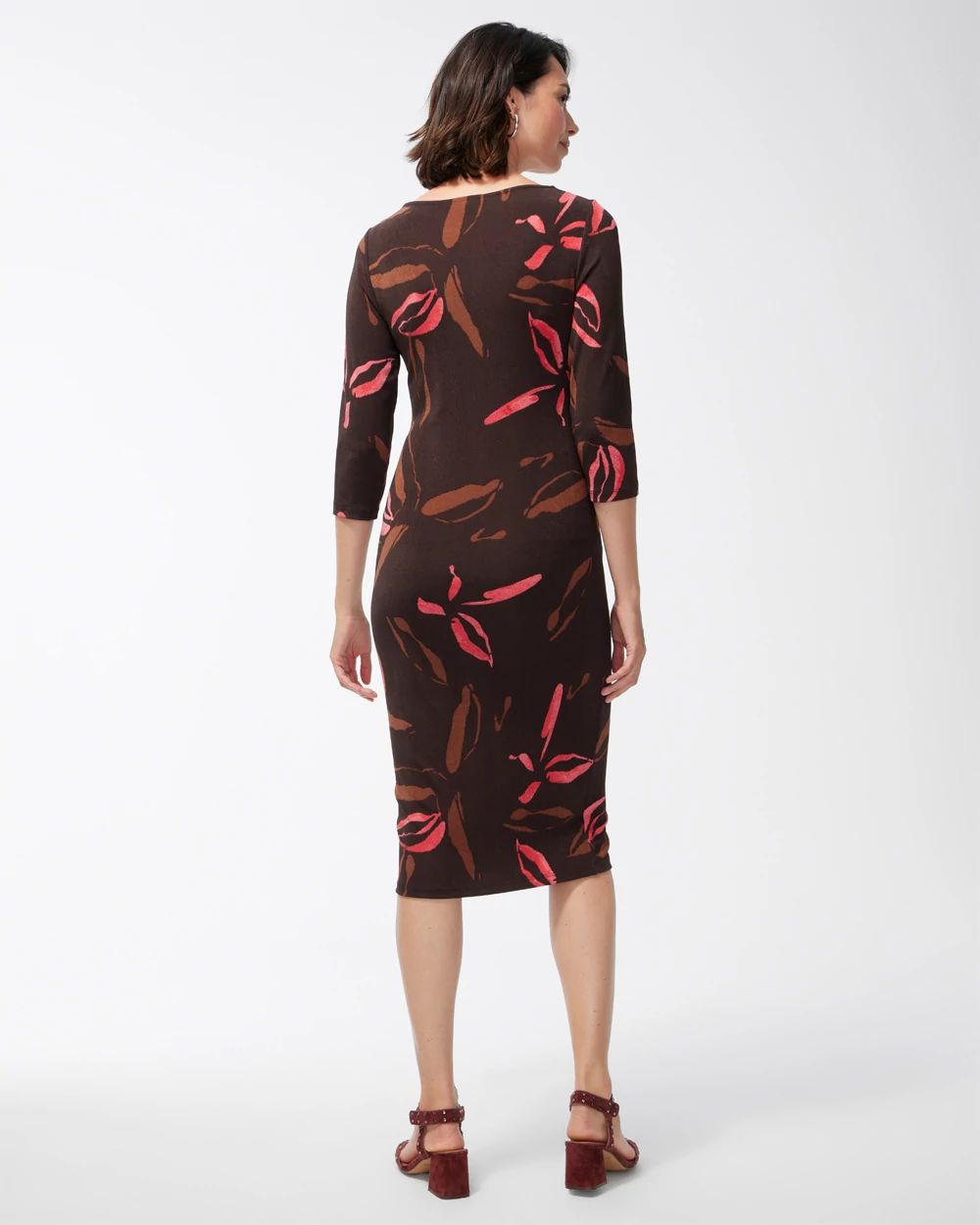 Travelers Petal Print Dress