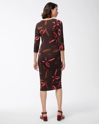 Travelers Petal Print Dress