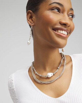 Fresh Water Pearl Convertible Necklace