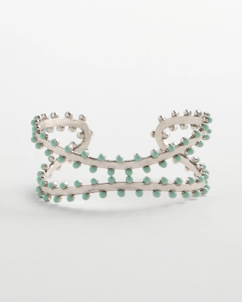 Mixed Metal Cuff Bracelet