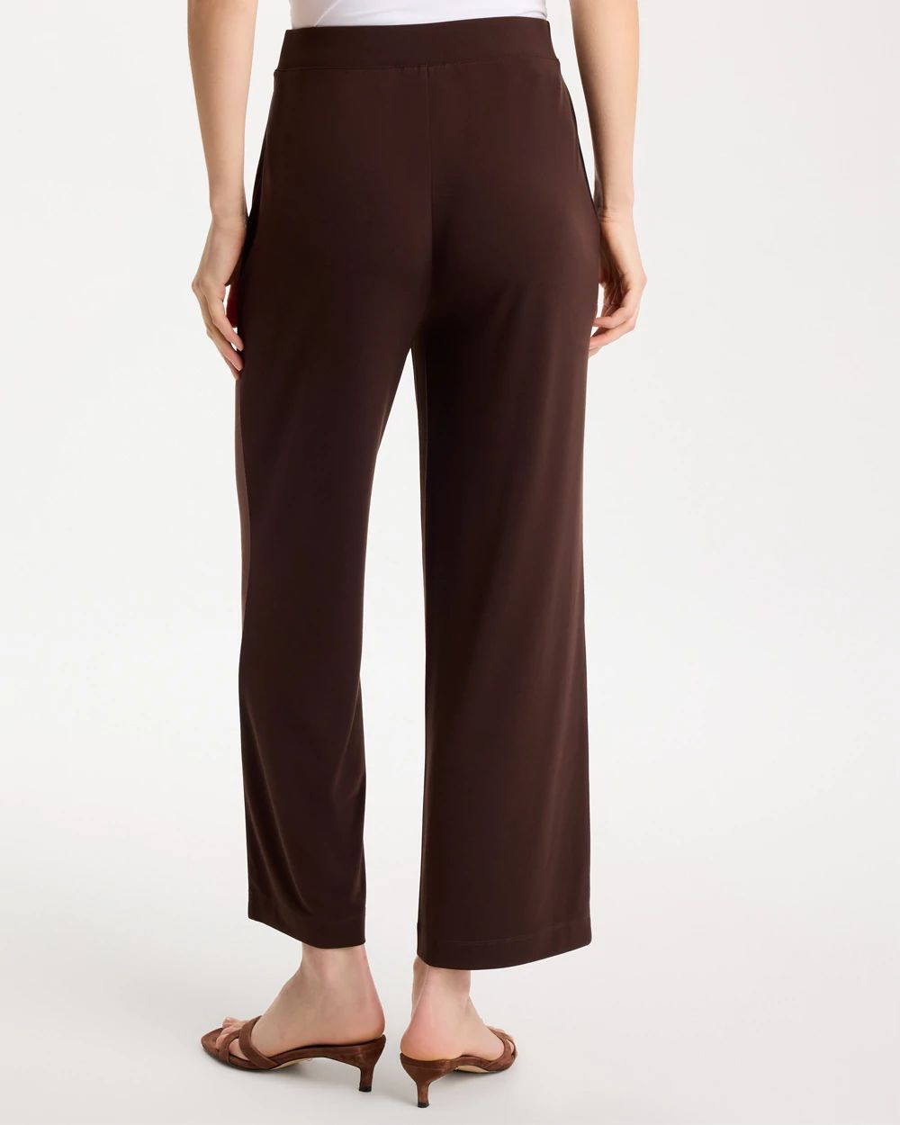 Travelers™ Knit Cropped Pants click to view larger image.