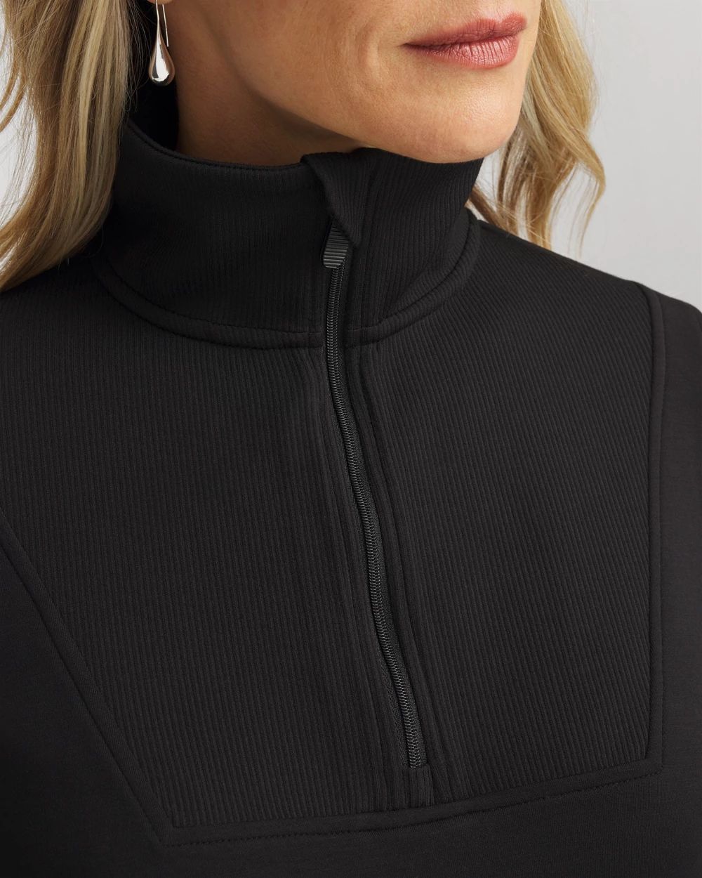 Zenergy® Scuba Ribbed Sweatshirt