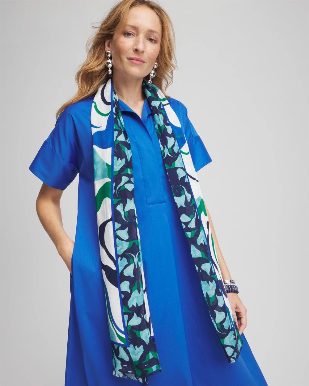 WIldflower Oblong Scarf