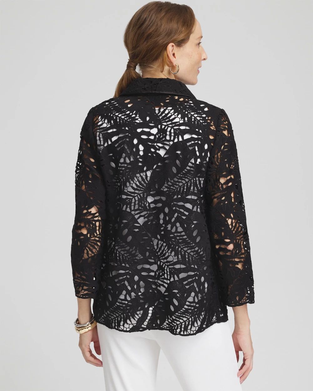 Travelers™ Collection Leaves Lace Jacket