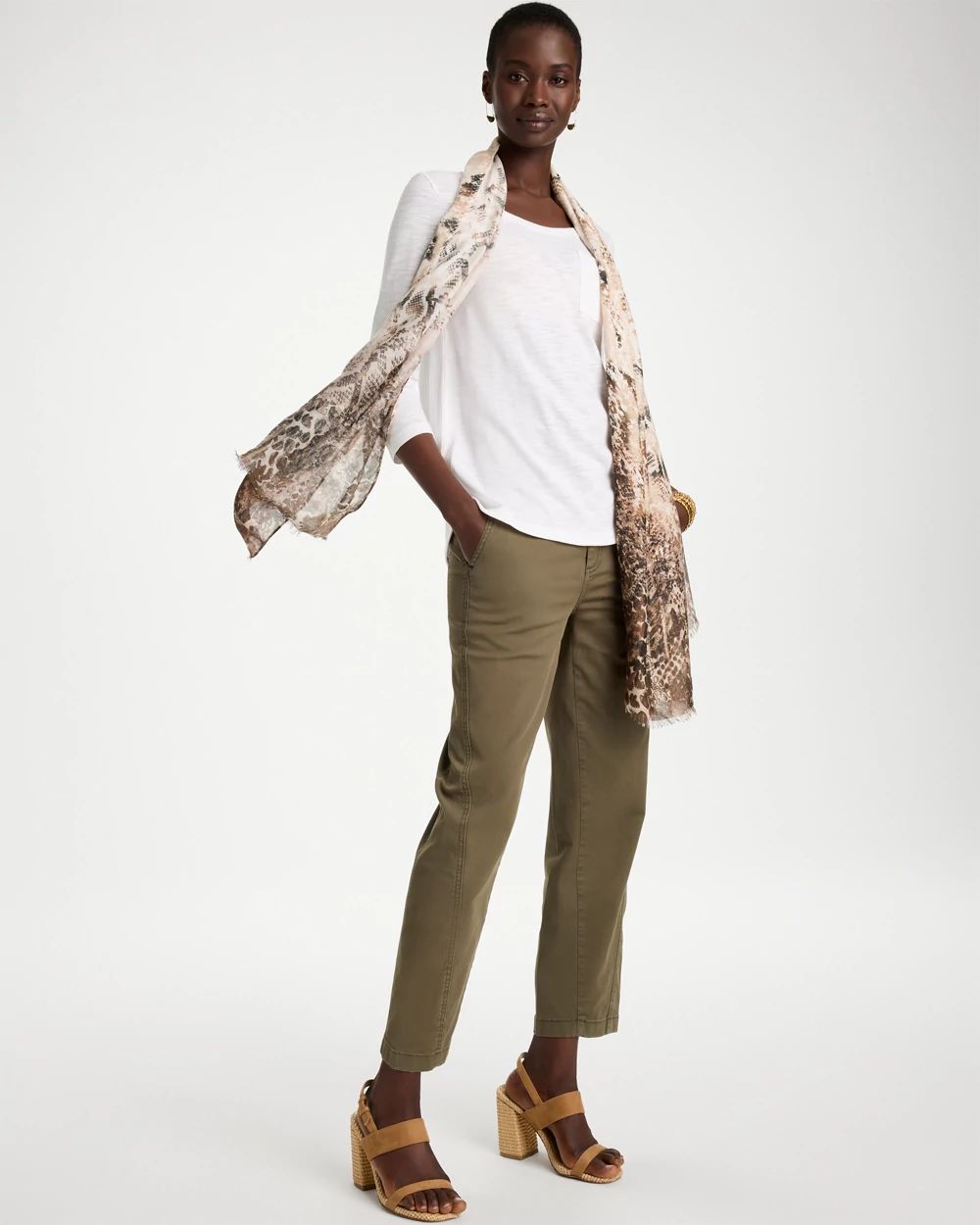 Cotton Slub Tee click to view larger image.