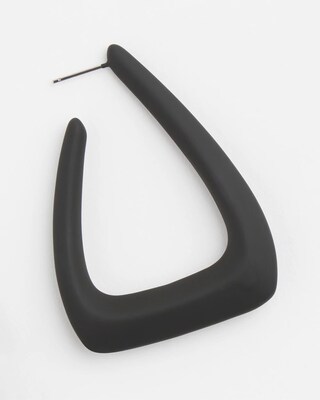 No Droop™ Black Coated Hoops
