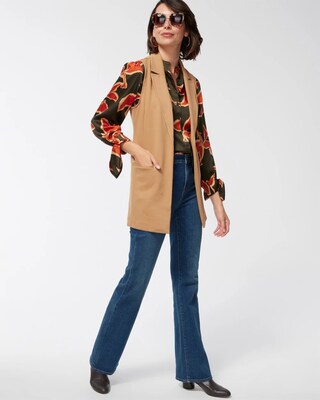 Ponte Knit Vest