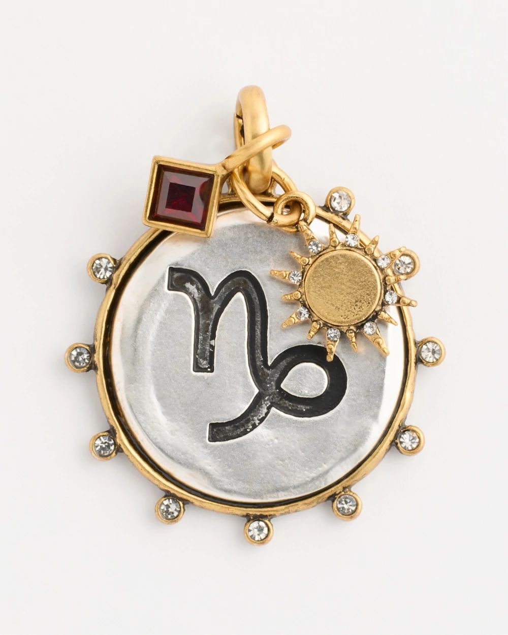 Capricorn Zodiac Charm Pendant