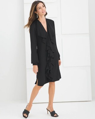 Black Label Ruffle Dress