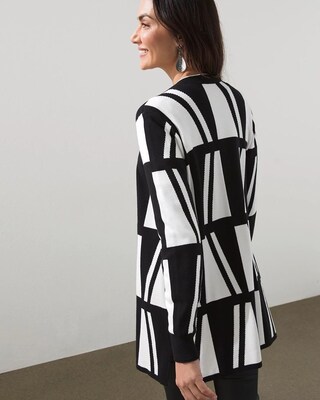 Black and White Cardigan