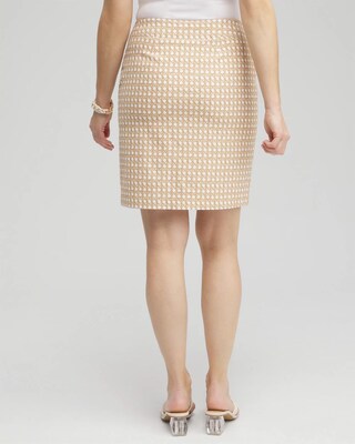 Brigitte Pull-On Cane Print Skort