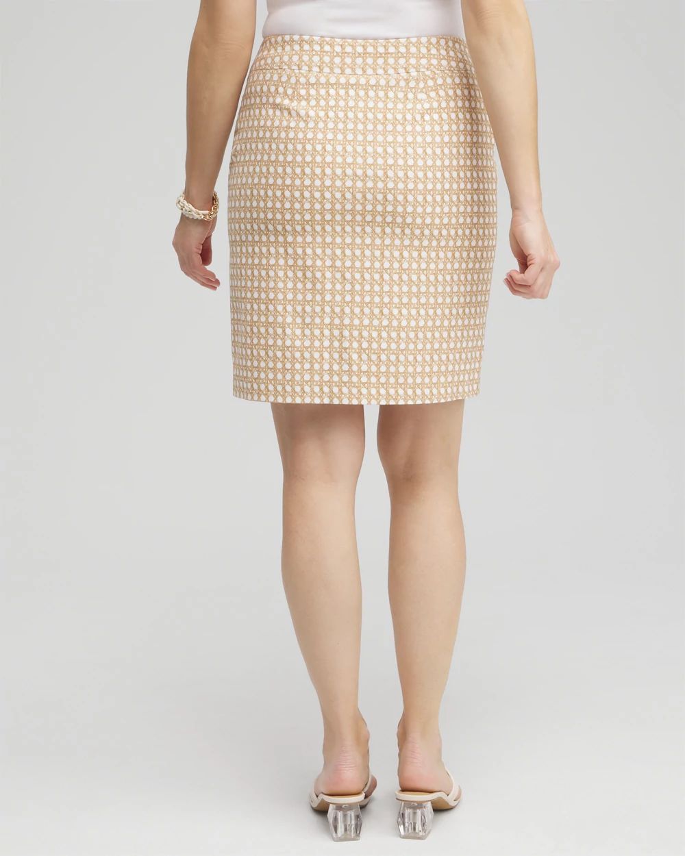 Brigitte Pull-On Cane Print Skort