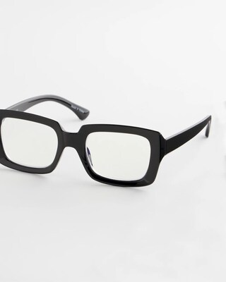 Black Square Solid Readers click to view larger image.