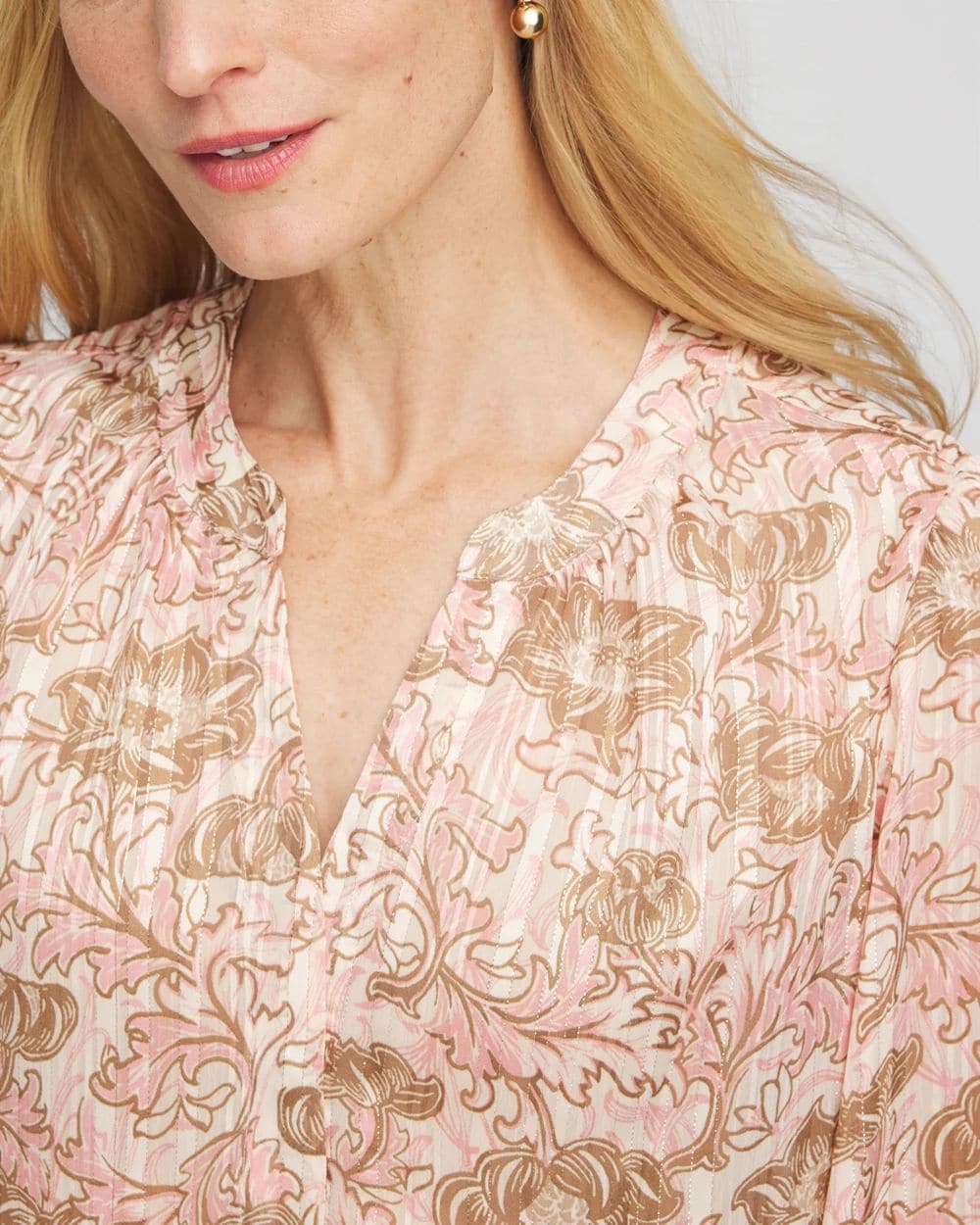 Revival Bloom Chiffon Blouse