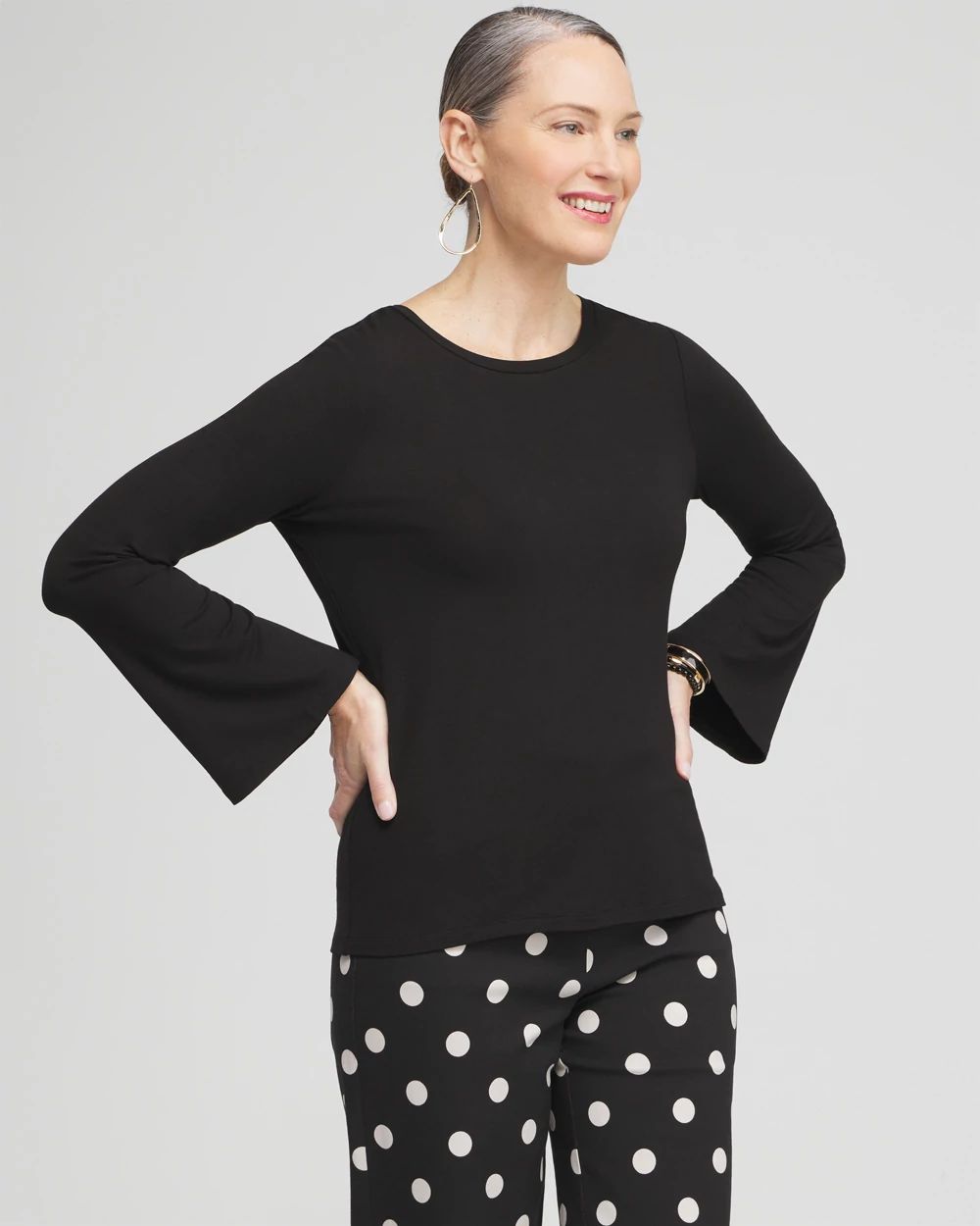Touch of Cool™ Dots Flare Tee