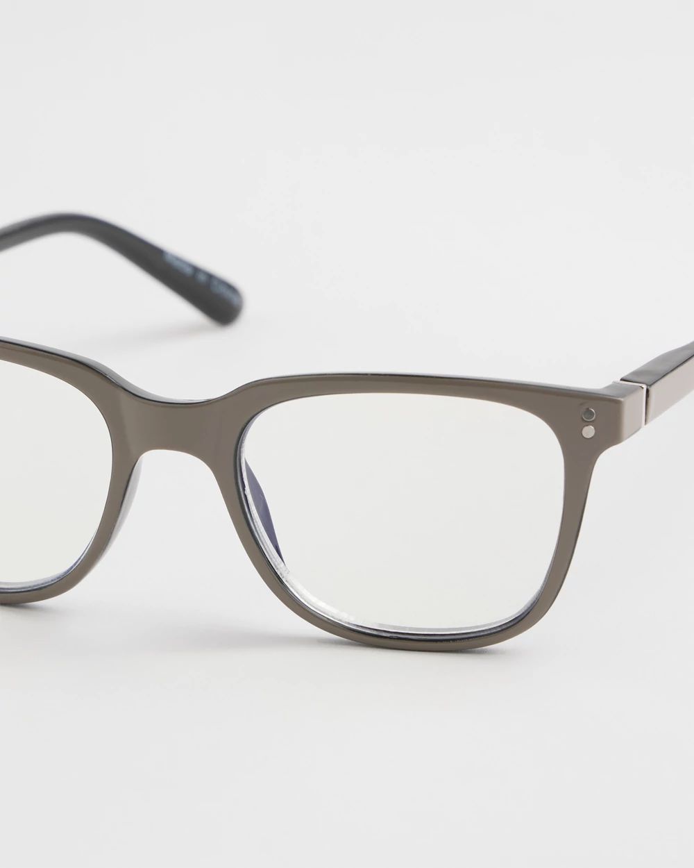 Neutral Colorblock Readers