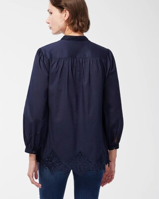 Lace Trim Top