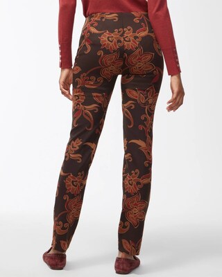 Juliet Ponte Floral Ankle Pants