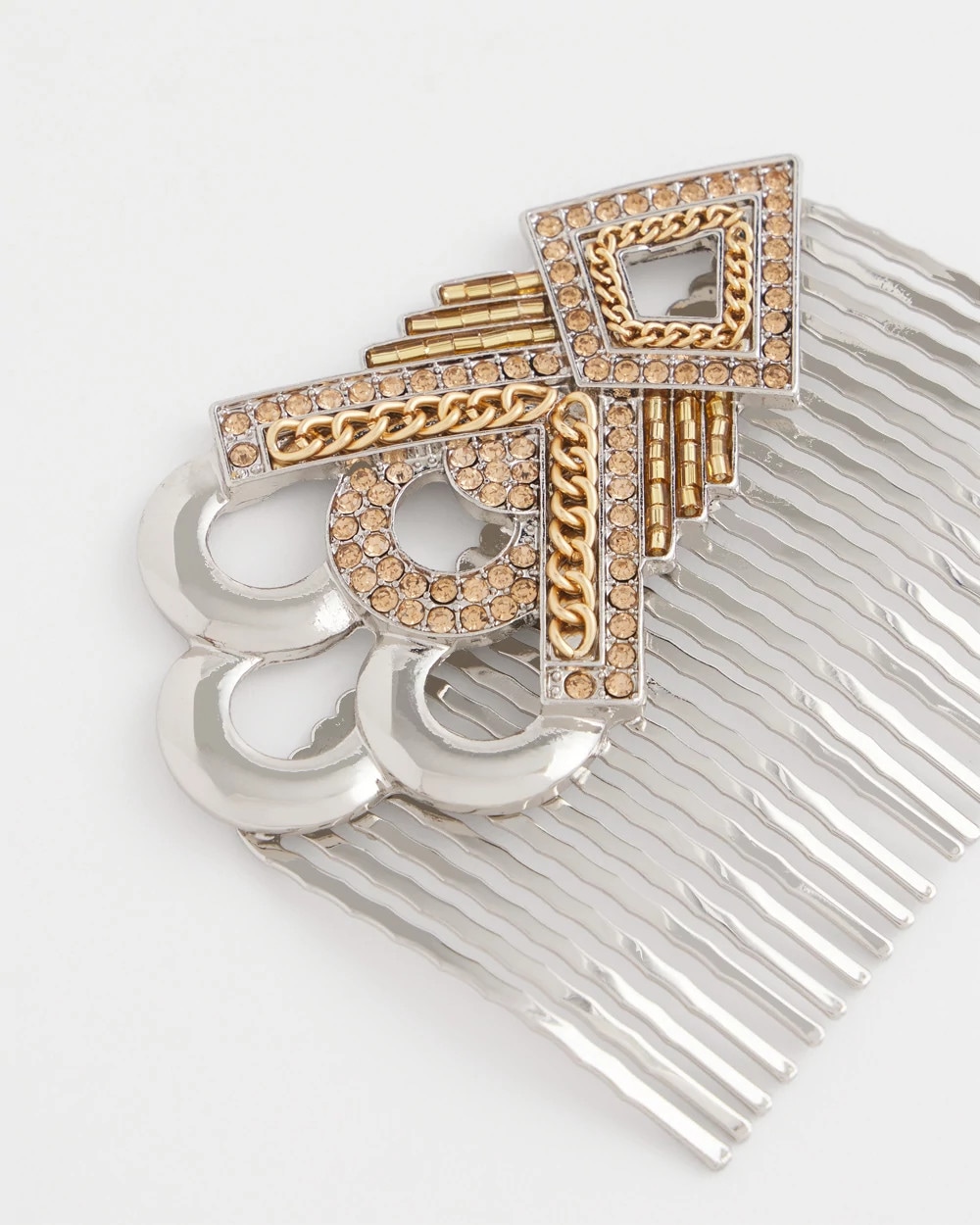 Art Deco Metal Comb