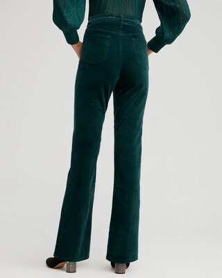 Girlfriend Velveteen Flare Jeans click to view larger image.
