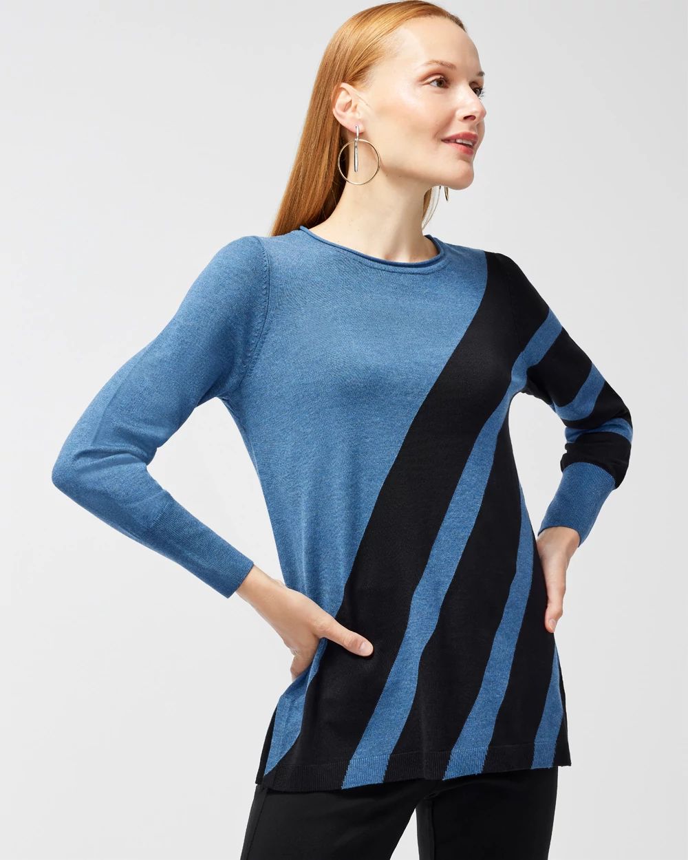 Stripe Pullover Sweater