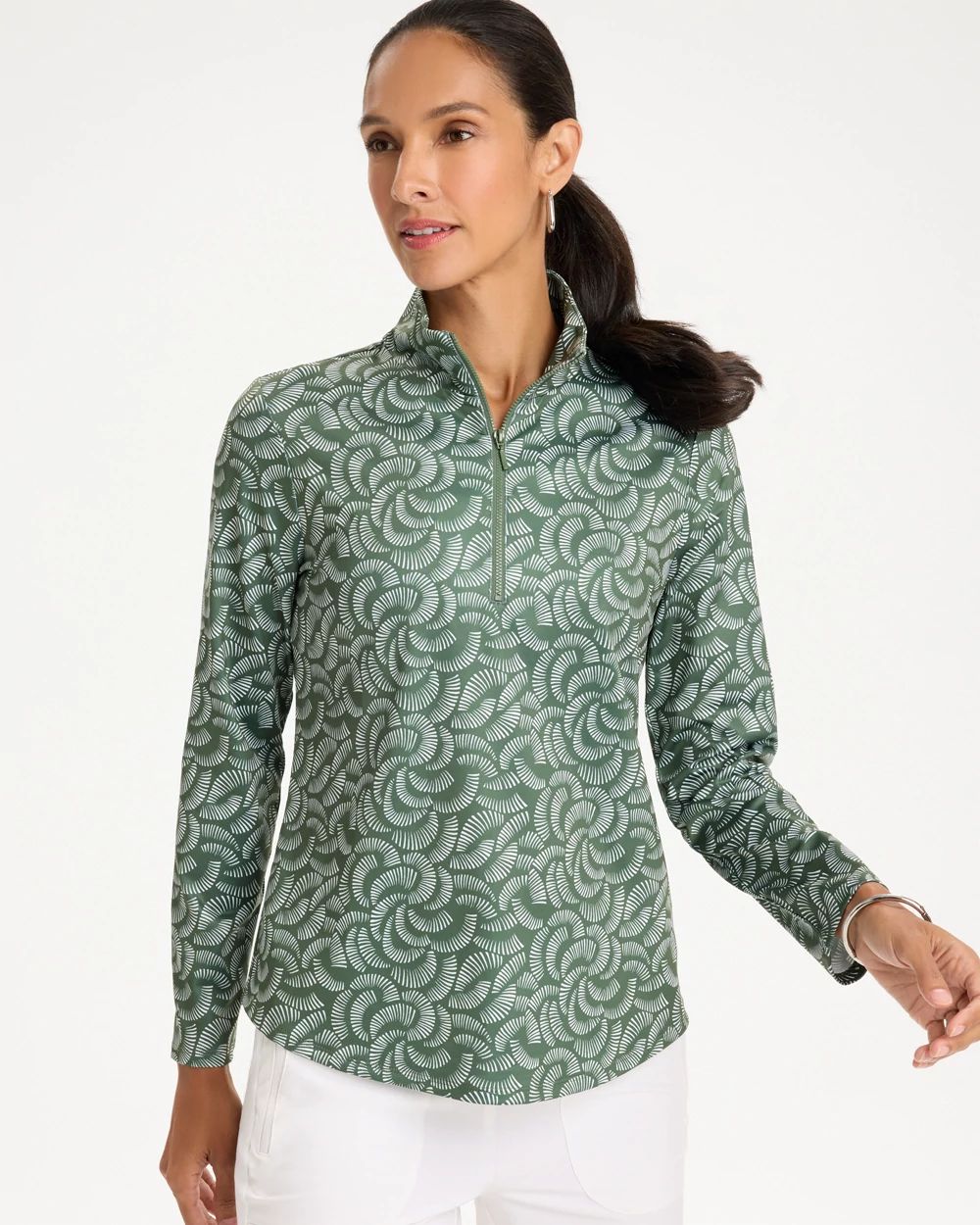 Zenergy® UPF Printed Half Zip
