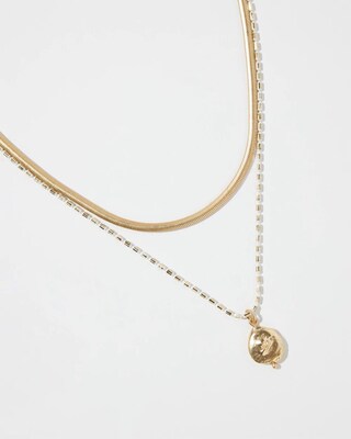 Mixed Metal Convertible Necklace
