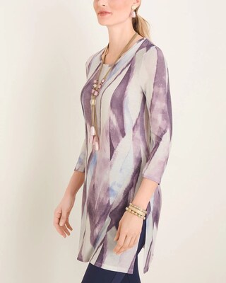Brushed Side-Slit Tunic