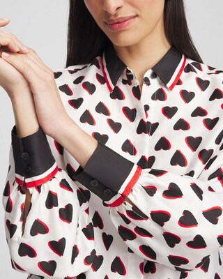 Classic Valentine's Day Blouse click to view larger image.