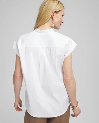 Poplin Patch Pocket Shirt click to view larger image.