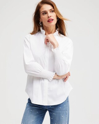 Ruffle Detail Shirt