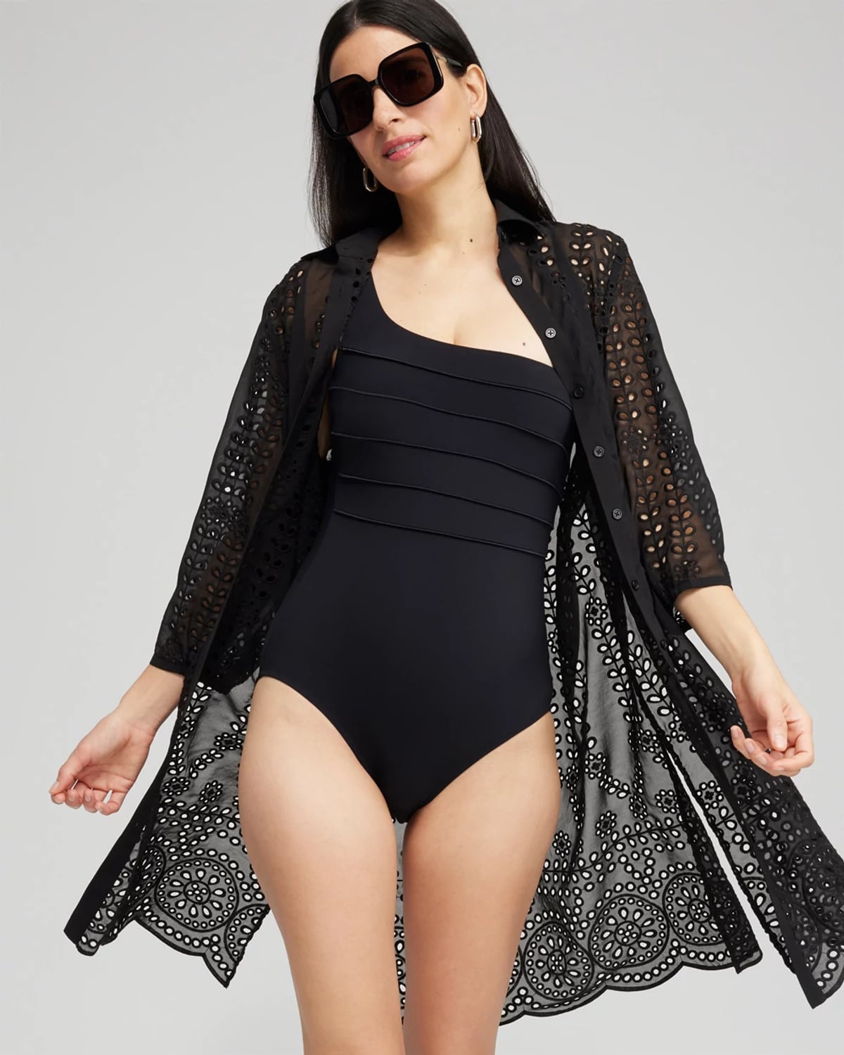Women’s Shirt Dress Swim Coverup Women’s Shirt Dress Swim Coverup