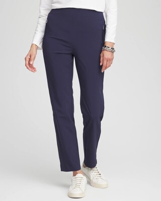 Zenergy® UPF Ribbed Side Ankle Pants